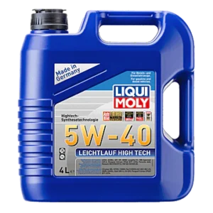 Leichtlauf High Tech 5W40 Engine Oil - Rapid oil delivery, Great engine cleanliness, BMW and Mercedes approval, 10,000km service interval