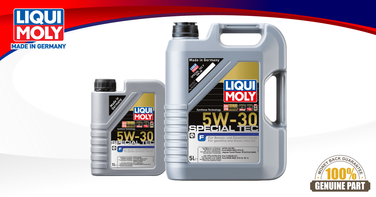 Inspektionspaket 10L Liqui Moly Special Tec F 5W-30 Für Ford